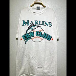 Marlins Fan Club Baseball Swordfish MLB Florida Team Sports Club Fishing shirt